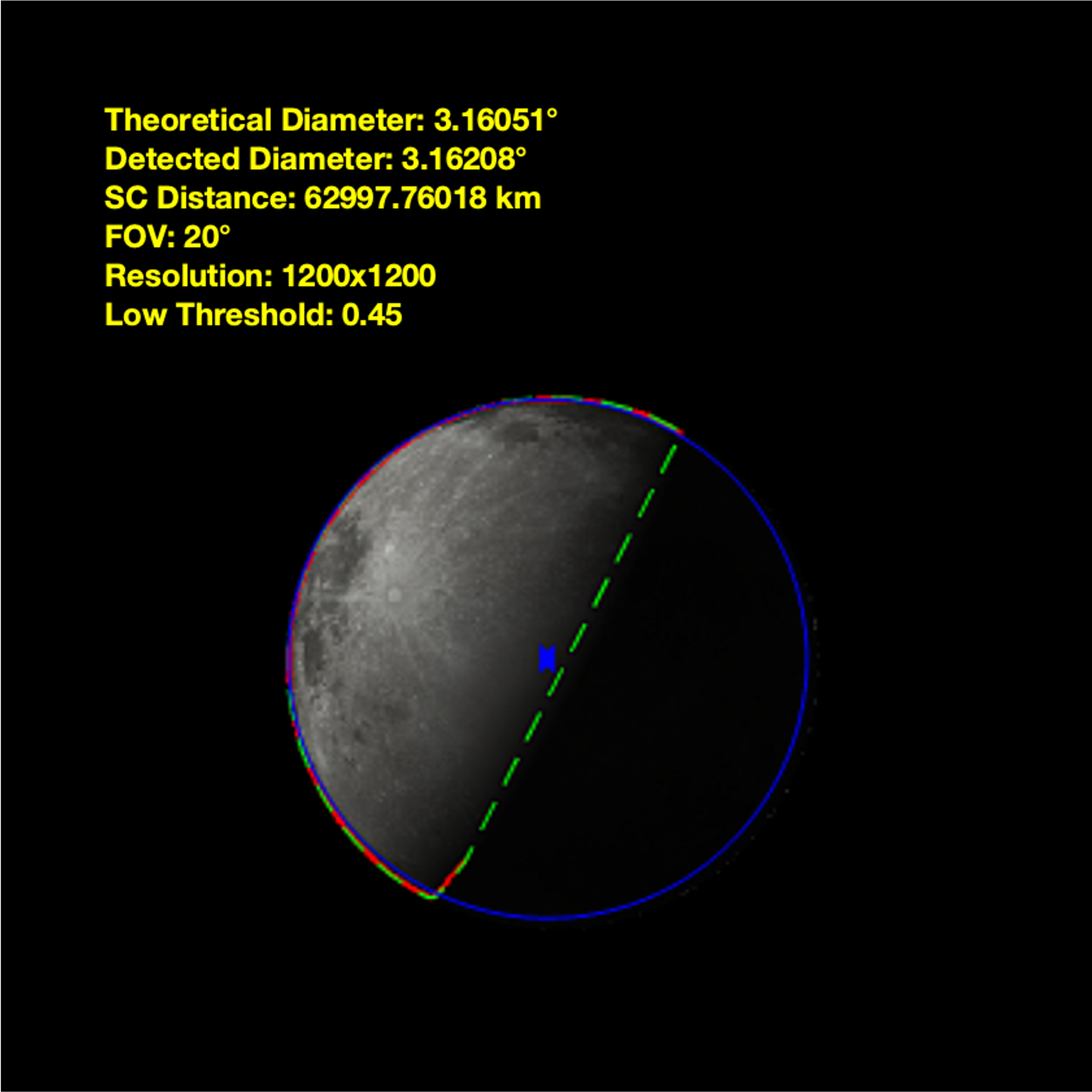 Gateway State Estimation via Moon-Horizon Optical Navigation video thumbnail