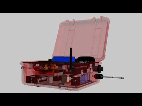 MultiGAS - autonomous remote volcanic gas monitoring station