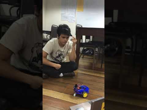 Blink-controlled small prototype of a remote-controlled car